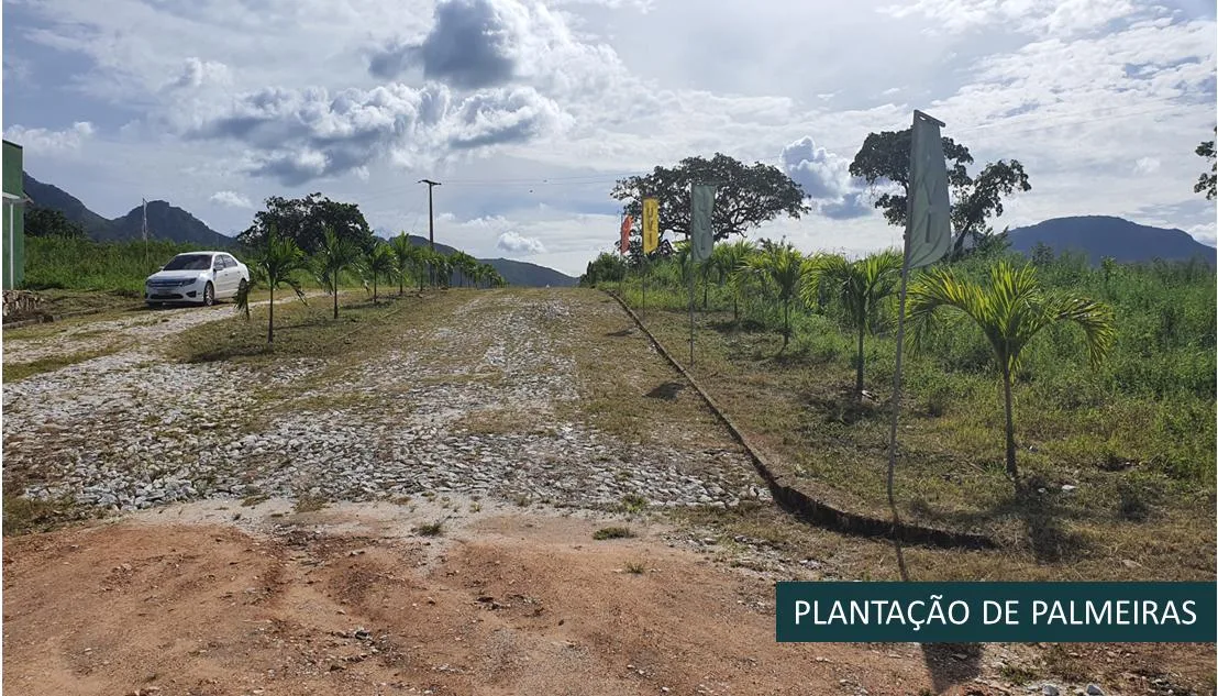 Foto das obras do Loteamento Nova Redenção